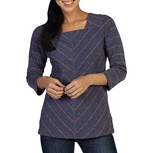 ExOfficio Women's Chica Cool Stripe Square Neck
