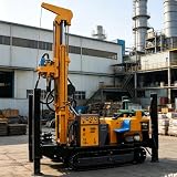 Robustes pneumatisches hydraulisches Wasserbrunnenbohrgerät & Hochgeschwindigkeits-Rotationsbohrer mit Staubunterdrückung und Überlastschutz, für Tiefbrunnenbau, seismische Erkundung, Fundament-Piling