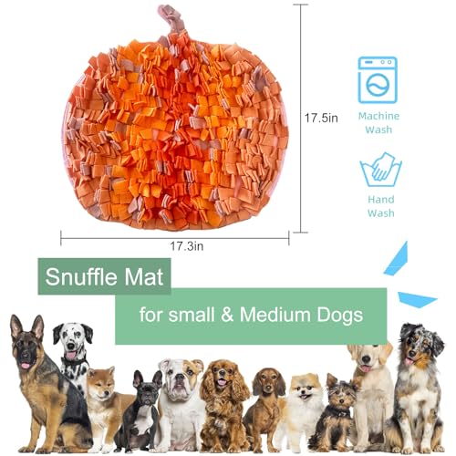 GmwyCzV Schnüffelteppich Hund, Waschbar Schnüffelmatte für Hunde, Robuste Futter Schnüffeln Fütterung Matte, Snuffle Mat for Dogs, für Langeweile und Stressabbau Ermutigt Hunde Langsam Fressen