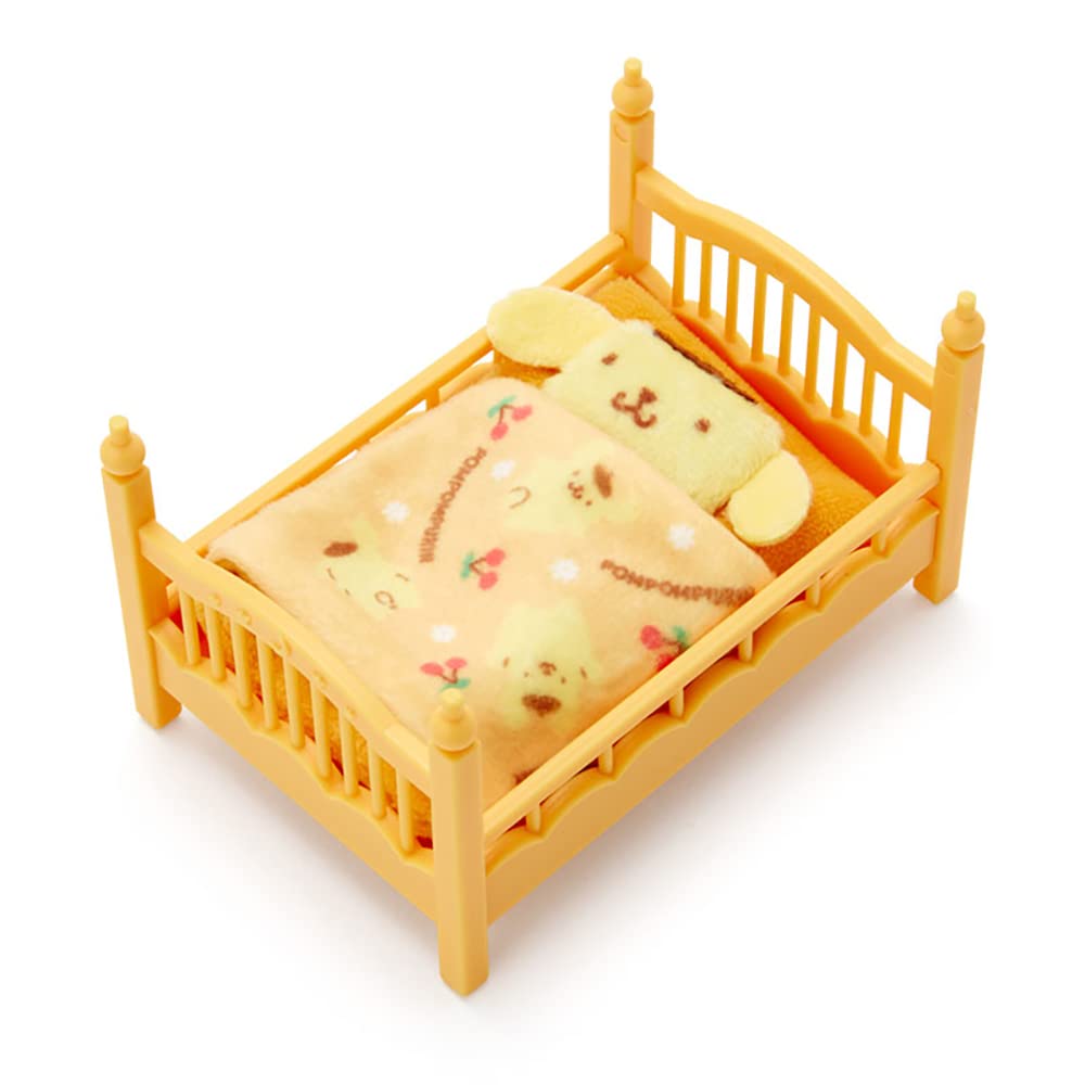 サンリオ　ポムポムプリン　ベッド　チェスト　マスコット ポムポムプリン バースデー 激レア マスコット Sanrio ベッド