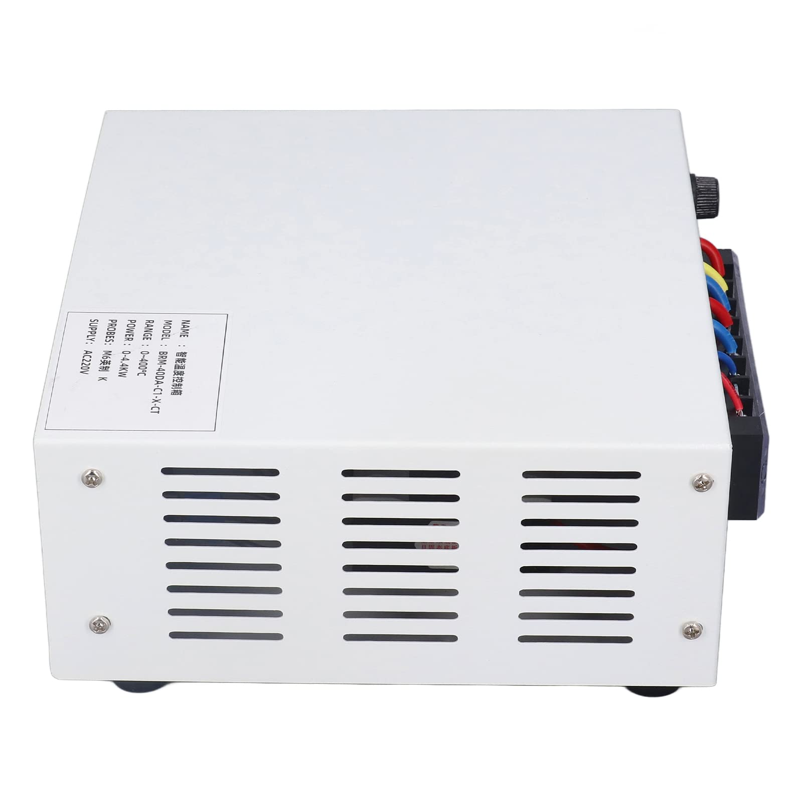 Generic Controlador de Temperatura PID Caja de Control Inteligente Autoajustable para Hornos IR Máquinas UV 0~400 ℃ AC220V Acero Inoxidable (tío paterno)