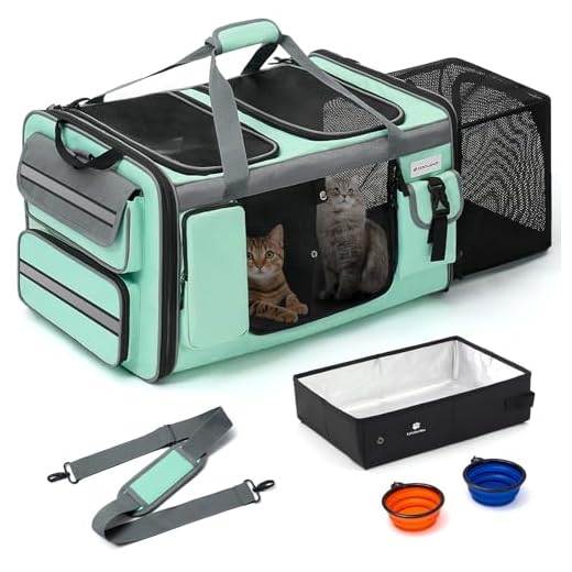 Expandable Cat Carrier for Travel
