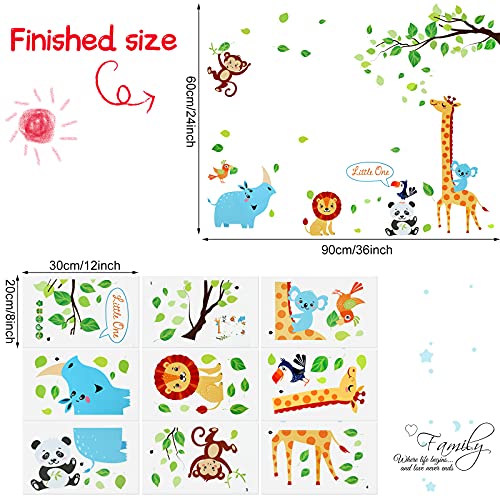 Vinilos Decorativos para Niños Safari y Animales 2 Piezas miniatura 5