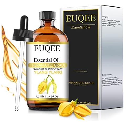 EUQEE Aceite Esencial Ylang Ylang 100% Natural 118ml Cover