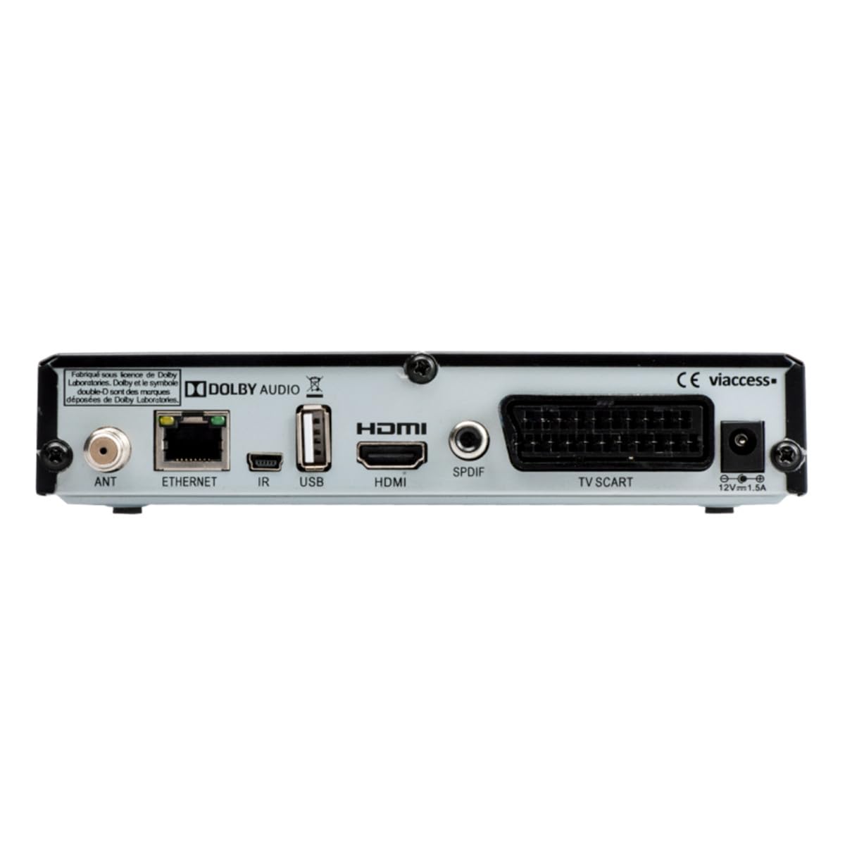 SERVIMAT Récepteur TV Satellite HD + Carte TNTSAT V6 + Câble 12V + Déport IR 1.80m