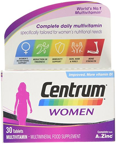 Centrum Multivitamin Tablets for Women, Pack of 30