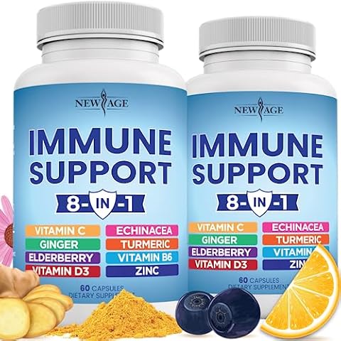 8 in 1 Immune Support Booster Supplement Cover