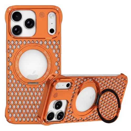 Coque iPhone 17 Pro Max Magsafe rigide bumper thermique avec béquille