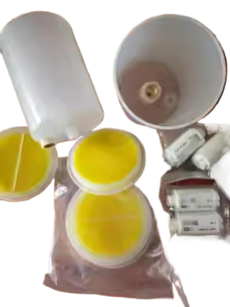 1-piece set of air compressor P-CD01-510 muffler P-CE05-561 filter cotton 4A80L01039P1- (4A80L01039P1 Silencer Cups)