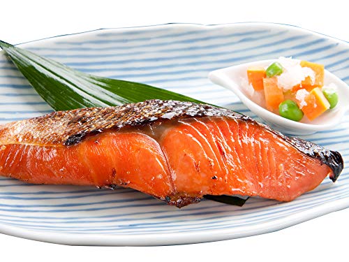 【鳥取門永】紅鮭粕漬け(5切入) さけ シャケ ベニザケ べにざけ 漬魚 漬け魚 酒粕漬 おかず おつまみ 天然魚 【※ご注文内容・点数によりまとめて梱包の場合あり】