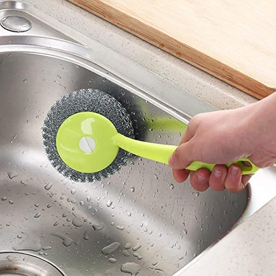 NOHUNT Stainless Steel Metal Rust Dish Washer Cleaning Steel Wool Juna