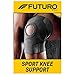 FUTURO Sport Knee Support, Ideal for Athletic and Everyday Activities, One Size Black