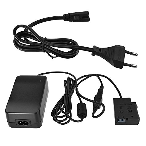 Kamera AC Adapter EH-5/EH-5A mit Akkuadapter EP-5A Netzteil DC Stromadapter für Nikon P7000, P7100, P7700, P7800, DSLR D3100, D3200, D5100,