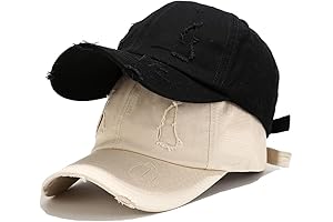 Quanhaigou Ripped Baseball Caps