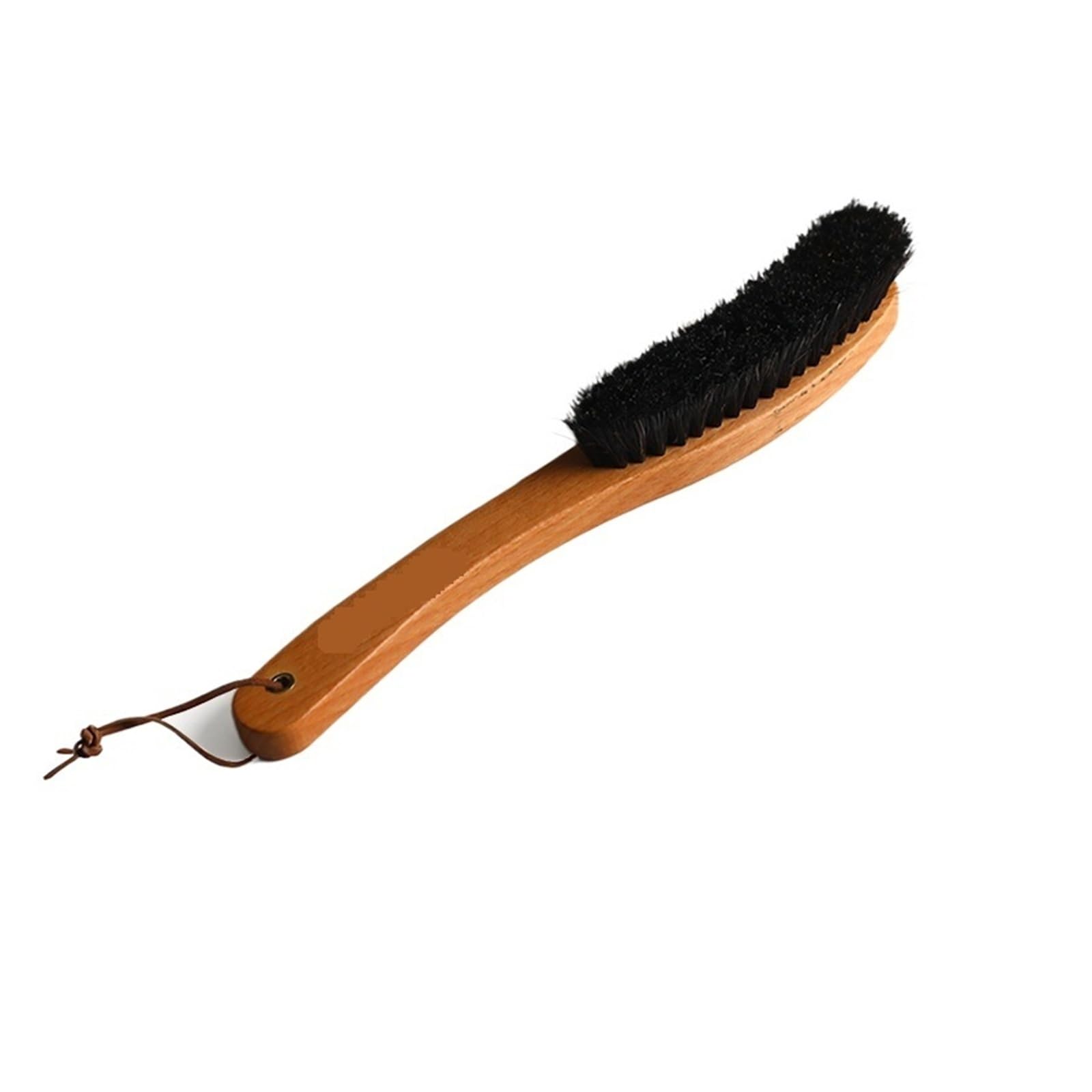 Horsehair brush Soft Horsehair Coat Brush, Clothing(QTBrush-Black)