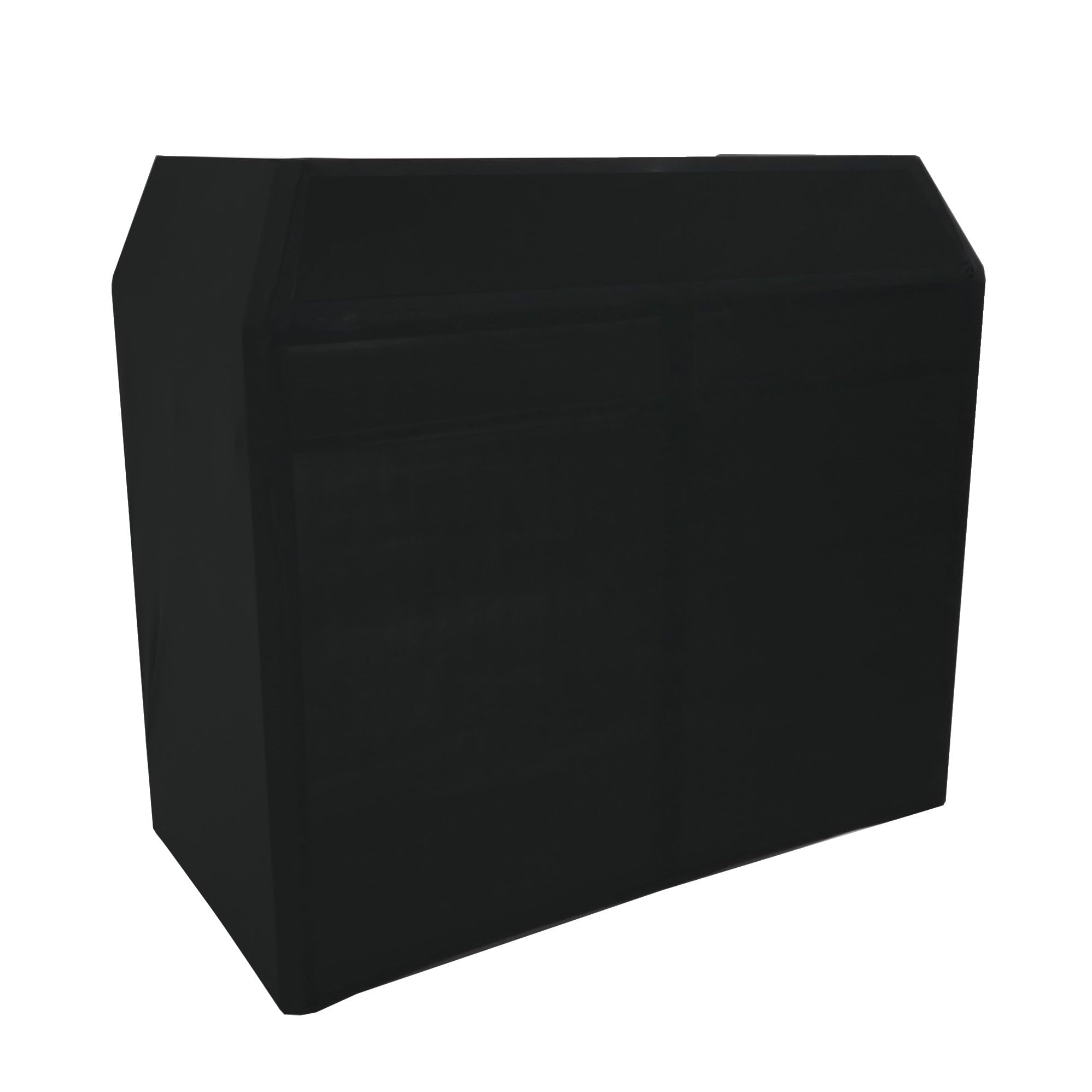 Pieghevole Booth DJ Professionale Struttura Metallica Ripiano Mixer Ampio Coperture Intercambiabili Bianco Nero Ganci Sicurezza Pannelli Mesh Borsa Trasporto