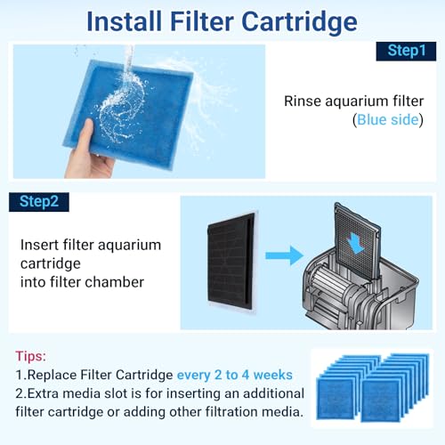 Image of 16 Pcs Rite-Size C Filter Cartridges for Marineland Penguin 200 275 350 375