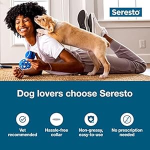 Seresto Small Dog Vet-Recommended Flea & Tick Treatment & Prevention Collar for Dogs Under 18 lbs. | 2 Pack Seresto Small Dog Vet Recommended Flea Tick Treatment Prevention Collar for Dogs Under 18 lbs 2 Pack