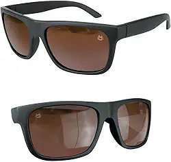 Óculos de Sol Masculino Marrom Proteção UV400 Leve Emborrachado Esportivo Tendencia Retangular - Presente Homens Estilo Clássico Moderno