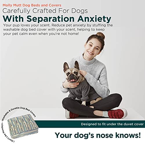 Molly-Mutt-Huge-Dog-Bed-Cover-I-DonT-Like-Mondays-Print-Measures-36-X45X5-100-Cotton-Durable-Breathable-Sustainable-Machine-Washable-Dog-Bed-Cover - Cucciolini Doodles   Molly-Mutt-Huge-Dog-Bed-Cover-I-DonT-Like-Mondays-Print-Measures-36-X45X5-100-Cotton-Durable-Breathable-Sustainable-Machine-Washable-Dog-Bed-Cover