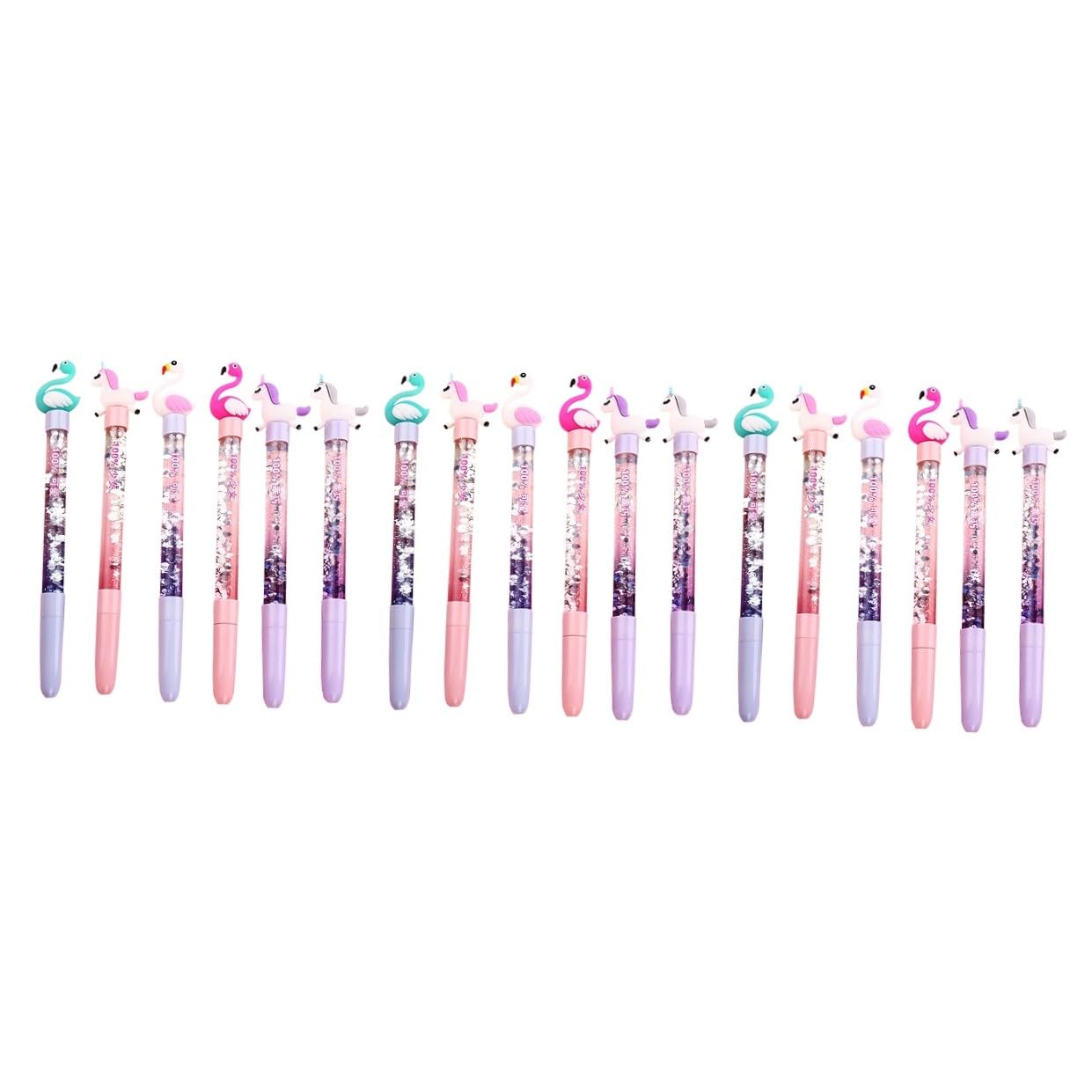 MAGICLULU 3 Set di Penne Gel Eleganti con Motivo a Cigno Punta da 0 05 Mm Inchiostro Nero Cancelleria per Studenti Scrittura Penne Gel Robuste 6 Pezzi*3