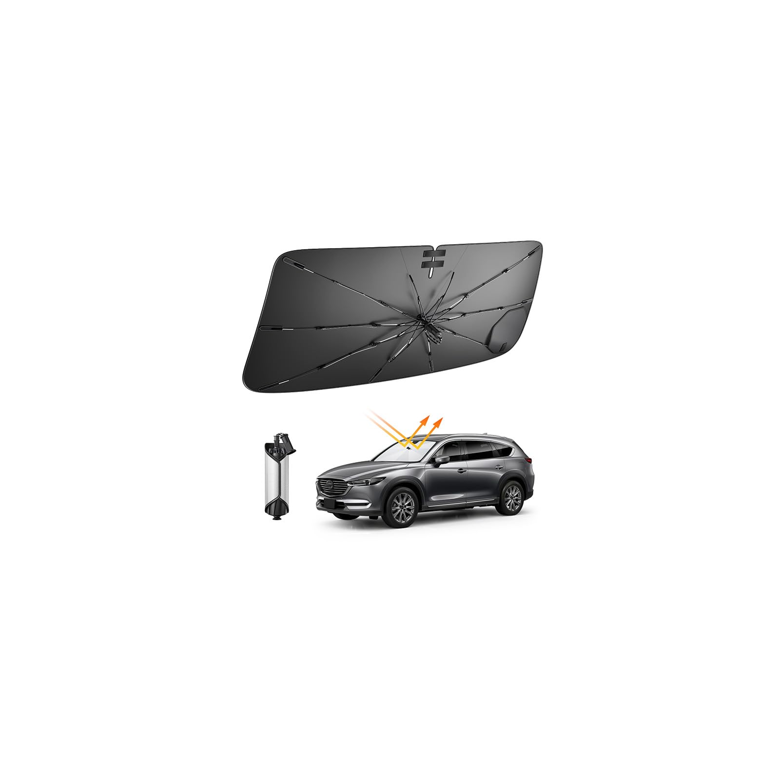 Amazon.co.jp: 【2026新開発】LFOTPP マツダ CX-8 用 フロント 傘型
