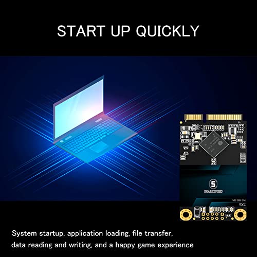 mSATA SSD 512 Go SATA III 3D NAND mini disque interne PC - 6
