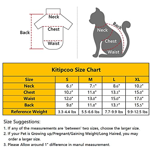 image for Kitipcoo Sphynx Hairless Cat Cute Breathable Summer Cotton T-Shirts Pe