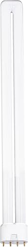 Satco S8665 4100K 36-Watt 2G11 Base T5 Tubo largo doble de 4 pines para balastos electrónicos, blanco