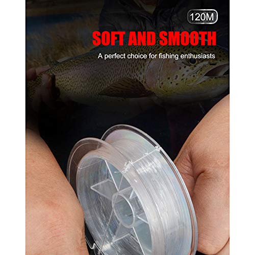 Vislijn van nylon, vislijn voor buiten, transparant, nylondraad, voor sieraden, doe-het-zelf, handwerk, handwerk. - Image 3