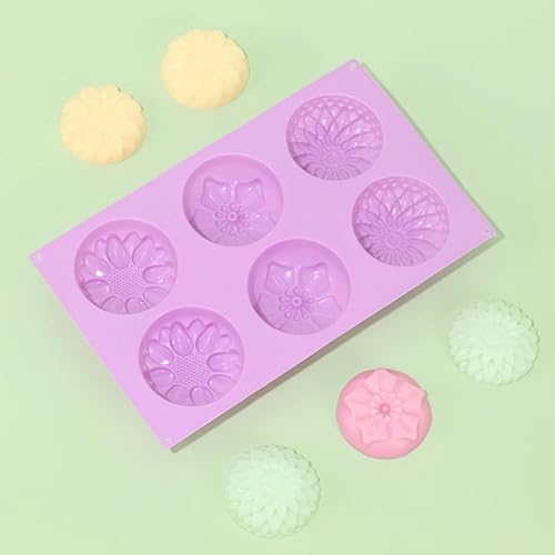 Miniatura 2 de Silicone Flowers Cake Mold Cuisine Outils Accessoires Baking Mold Silicone Molds De Silicona Moldes De Silicona Silicone Mold