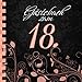 Gästebuch: Zum 18. Geburtstag I Edles Cover in Schwarz & Rose Gold I für 60 Gäste I für geschriebene Glückwünsche und die schönsten Fotos I Softcover ... zum Geburtstag I Deko 18. Geburtstag Rosegold