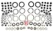 Azi 90pc Complete Home Washer Plumbing Repair Kit Assortment DIY and Professional Repairs – Plumbing Emergencies, Worn out Washer Replacements