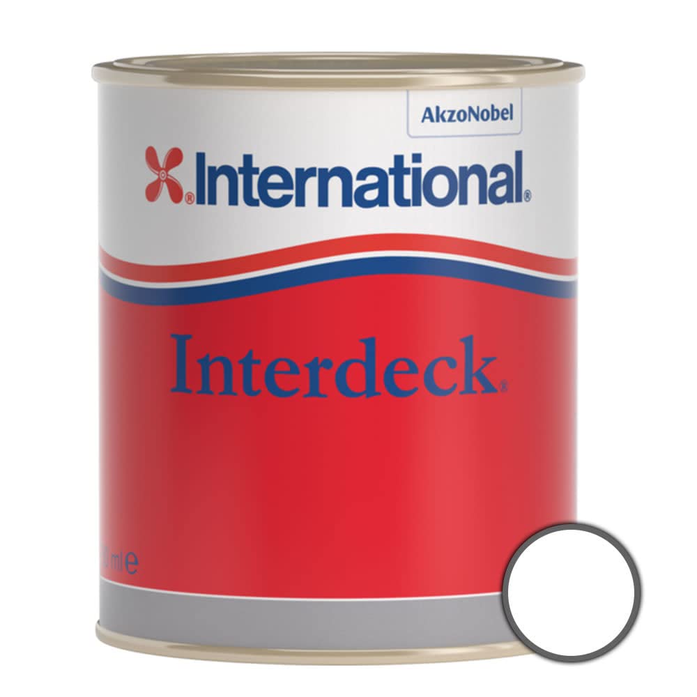 International Interdeck Non Slip Deck Coating 750ml: White