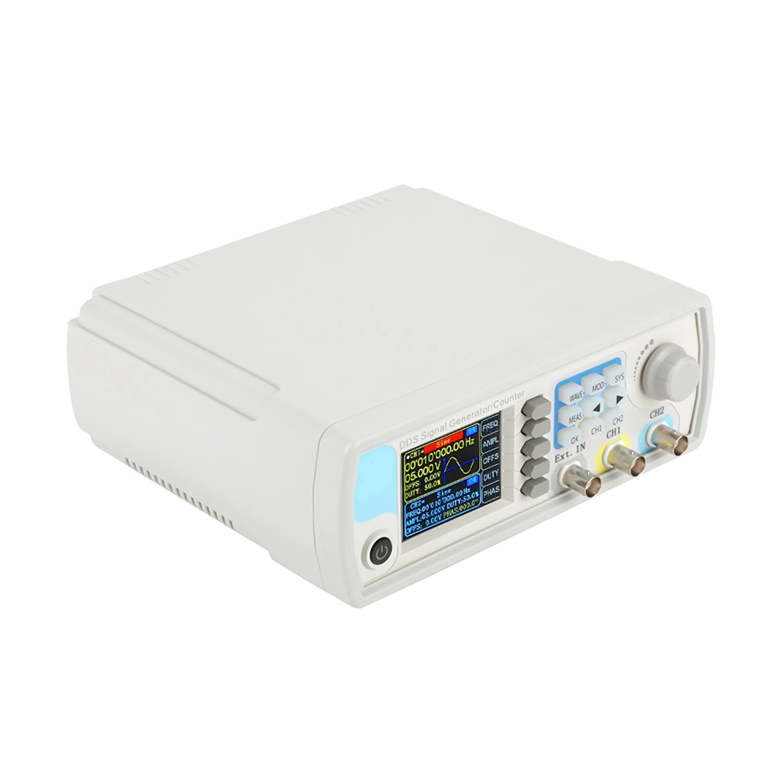 Jds6600, generatore di segnale digitale, generatore di funzione, generatore di segnale Dds, contatore, controllo digitale, frequenza sinusoidale ac100, 240 V, 60 MHz, spina (standard europeo 15