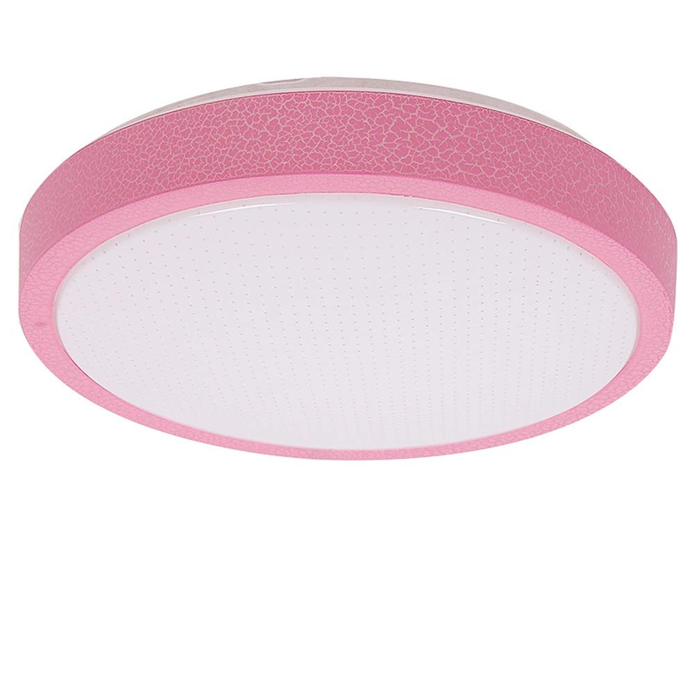 Plafonnier LED 24W et 36W en forme de coquillage rose pour salon et couloir