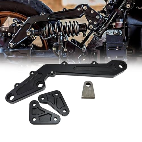 ZWXHN Support D'amortisseur Arrière De Moto, Kit Pro-Link pour B&M&W K75 K100 K1100, Siège De Suspension De sous-Cadre D'amortissement Ajusté Modifié Décorer (Color : Bracket)