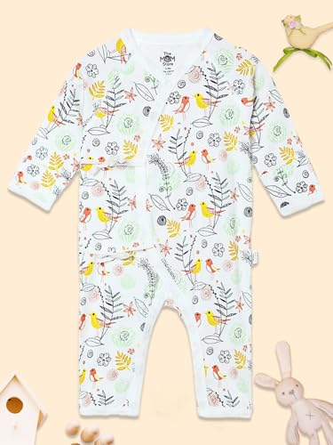 Image of The Mom Store Baby Romper Jabla Style For Boys And Girls | Cotton | Soft Infant Bodysuit | Trendy Stylish Sleepwear For Newborn Baby | Printed | Unisex Comfortable Everyday Baby Wear