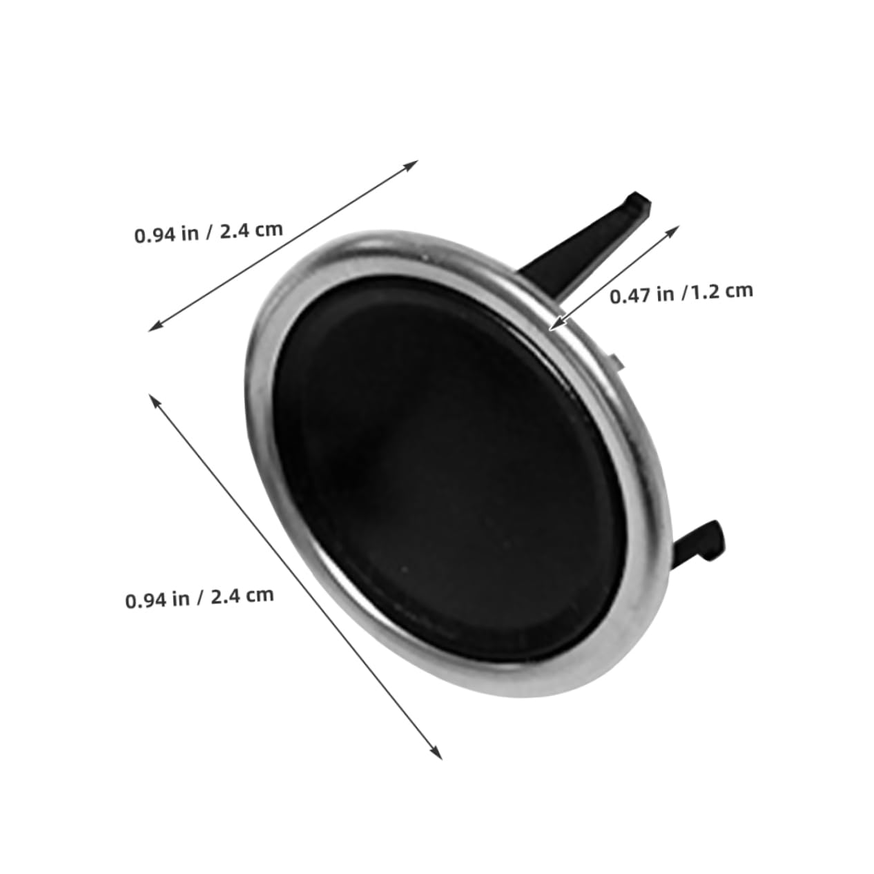Air Conditioning Knob Cover for Durable Dashboard Replacement Easy Tool Installation Elegant Design for Auto Interior Accessories