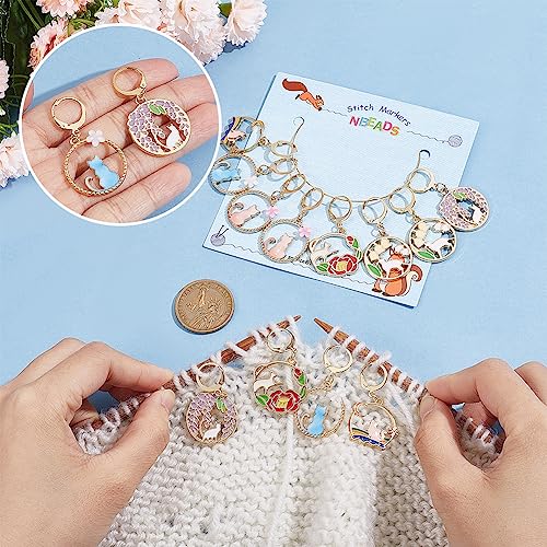 NBEADS 24 Pcs Cat Stitch Markers - Image 3