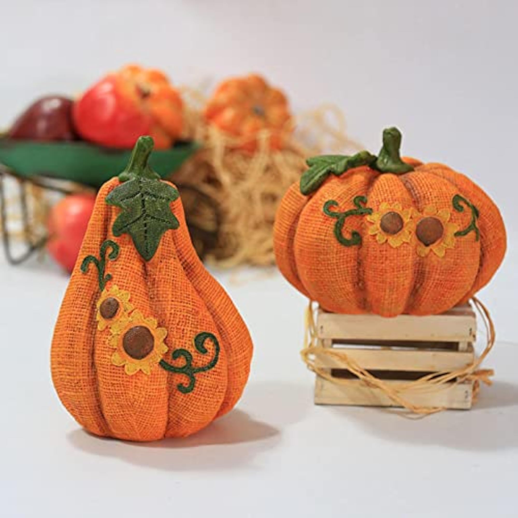Artificial Pumpkins Fall Seasonal Home Decoration