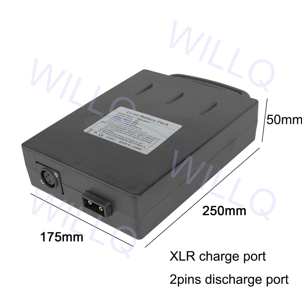 Batería de Litio extraíble de 24 V, 10 Ah y 12 Ah para sillas de Ruedas eléctricas. Compatible con Accesorios para sillas de Ruedas motorizadas de 0 a 288 WH.