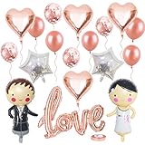 brautpaar deko torte Nettes Deko Detail an der Hochzeit, ballon geeignet für Luft und Helium.