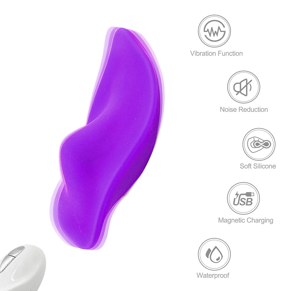 - Đilđo Vîbratore Wîreless Vîbrátori Donna Stìmulátore Puńto G con Telecomando Control, Farfalla Wîreless Ｖībrante Donna Clìtoride Indosśabile Sesśuale Ｗireles Ｍassággiatore