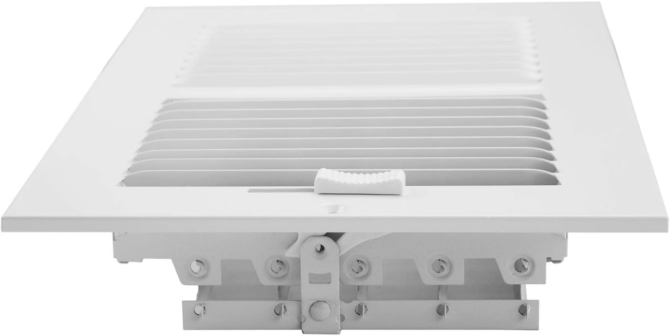 Accord ABSWWH2106 Sidewall/Ceiling Register with 2-Way Design, 10-Inch x 6-Inch(Duct Opening Measurements), White - Pumps Shoes - 