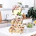 3 Tier Cupcake Stand with Base (4