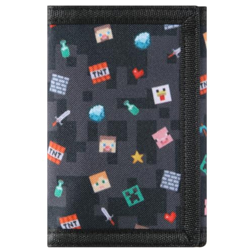 Image of Kids Wallet for Boys Teen, Little Boys Wallet for Kids Ages 4-5-6-7-8-9-10-12, Pixel Youth Wallets with Zipper Coin Pocket, Tri Fold Child Childrens Wallet for Christmas Birthday Gift Ideas