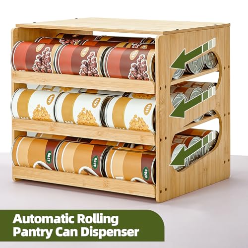 Aminigram-Bamboo-Rolling-Can-Organizer-for-Pantry-4-Tier-Pantry-Can-Organizers-and-Storage-Soup-Can-Organizer-for-Counter-top-Kitchen-Cabinet