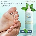 Callus Remover for Feet (Extra Strength) Professional Foot Scrubber Dead Skin Callus Gel - Pedicure Tools for Feet Spa Essential, 6oz - Image 2