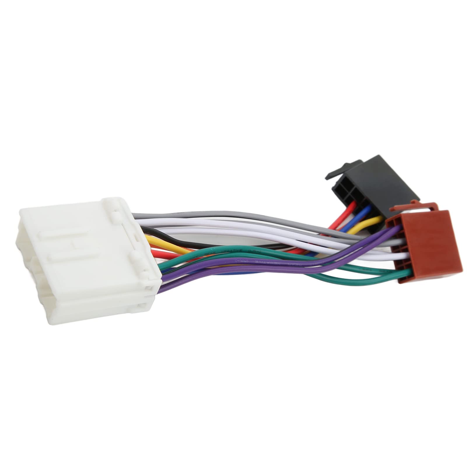 Okablowanie Odtwarzacza CD, Wiązka Przewodów Radiowych ISO Plastikowy Elastyczny Adapter do Odtwarzacza CD Zamiennik dla Lancer Pajero